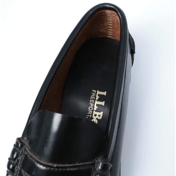 L.L.Bean エルエルビーン アメリカ製 80-90s ペニーローファー 74715 K541 US9.5(27.5cm) BLACK MADE IN USA コイン ヴィンテージ シューズ |  | 06