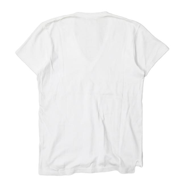 オーラリー AURALEE 日本製 SEAMLESS V-NECK TEE シームレスVネックTシャツ A00V06ST 1 ホワイト 半袖 トップス |  | 01