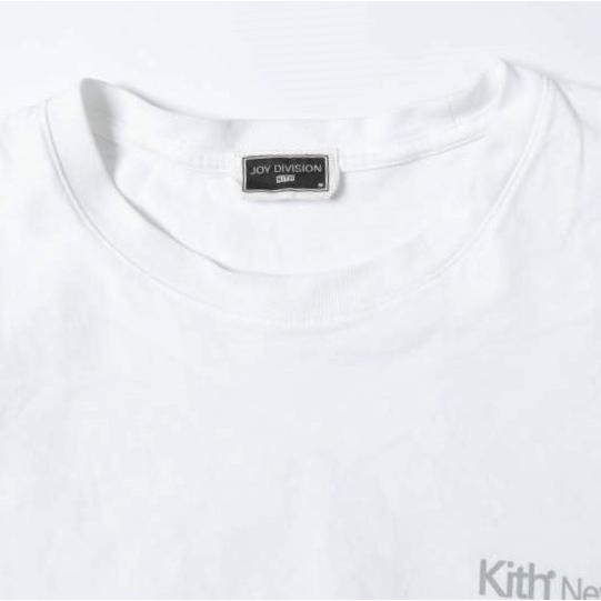 KITH NYC x JOY DIVISION キス 26AW 別注 Unknown Pleasures Vintage Alex Tee 波形デザイン プリントTシャツ 26073060011330 M WHITE |  | 03