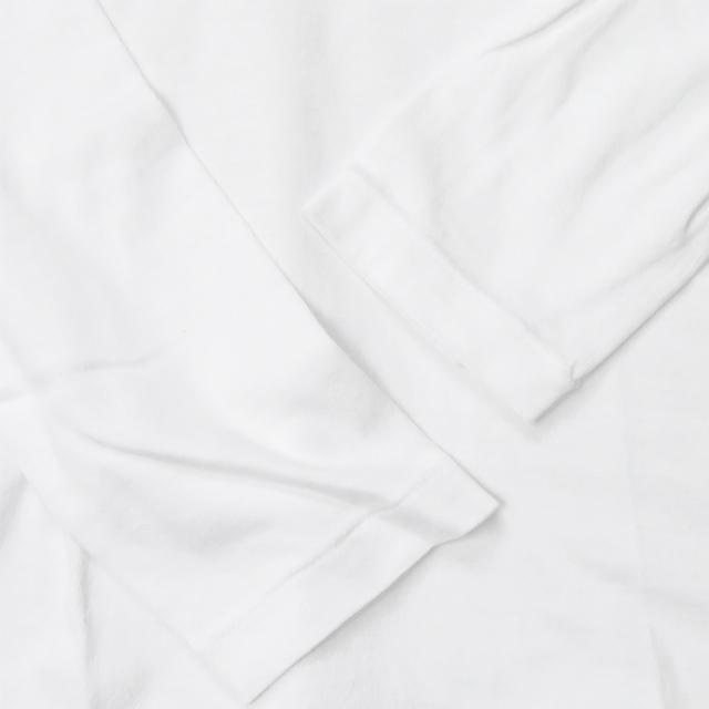 オーラリー AURALEE 日本製 SEAMLESS V NECK L/S TEE シームレスVネックロングスリーブTシャツ A7AV05ST 1 ホワイト 長袖 トップス |  | 05