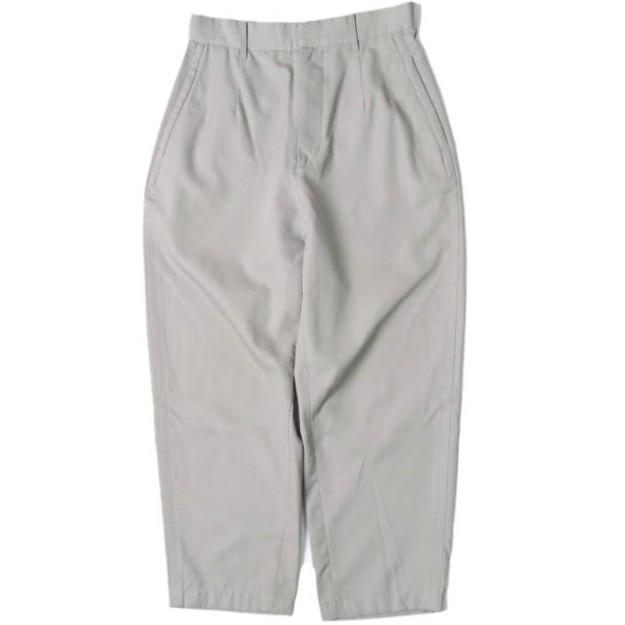 LOEFF ロエフ 23SS 日本製 ギャバ ナロー ボンタンパンツ 8814-236-0130 0 LT.GRAY 定価36,300円 ユナイテッドアローズ トラウザーズ | 