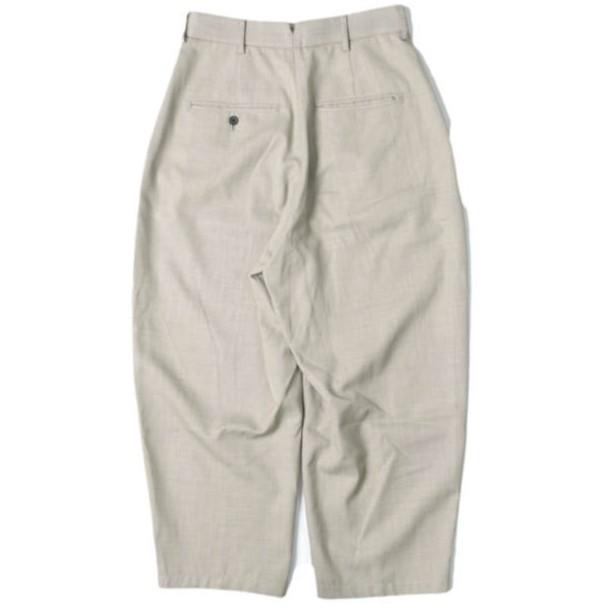 LOEFF ロエフ 24SS 日本製 ギャバ ボンタンパンツ 8814-202-0190 0 BEIGE 定価36,300円 ユナイテッドアローズ トラウザーズ ボトムス |  | 01
