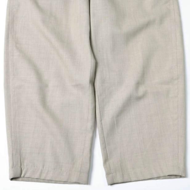 LOEFF ロエフ 24SS 日本製 ギャバ ボンタンパンツ 8814-202-0190 0 BEIGE 定価36,300円 ユナイテッドアローズ トラウザーズ ボトムス |  | 07