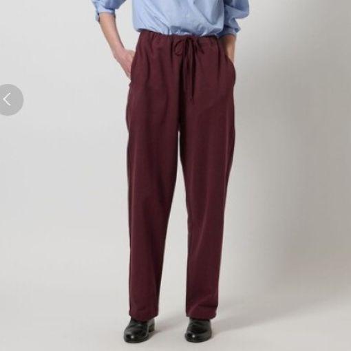LOEFF ロエフ 25AW 日本製 コットンスウェット ボンタンパンツ UNISEX 8884-6-990208 0 WINE ユナイテッドアローズ 裏毛 ジョガー ボトムス |  | 02