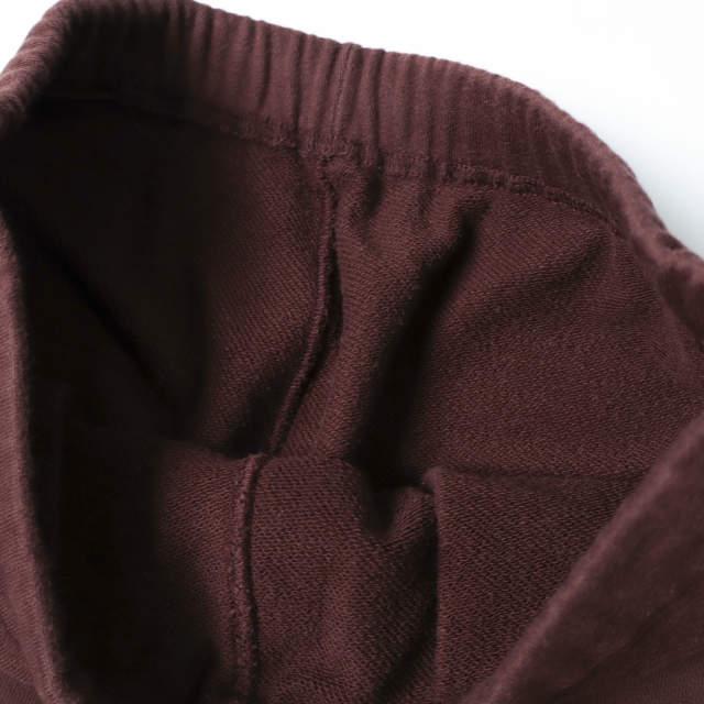 LOEFF ロエフ 25AW 日本製 コットンスウェット ボンタンパンツ UNISEX 8884-6-990208 0 WINE ユナイテッドアローズ 裏毛 ジョガー ボトムス |  | 07
