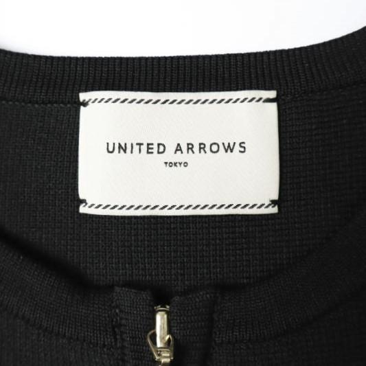 UNITED ARROWS ユナイテッドアローズ 24AW フェイクファーコンビベスト 1518-106-1840 Free BLACK ジレ ジップアップ トップス g27976 |  | 03