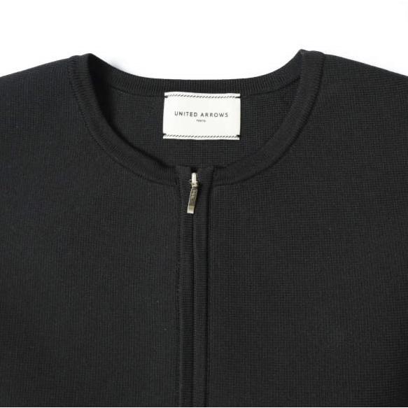 UNITED ARROWS ユナイテッドアローズ 24AW フェイクファーコンビベスト 1518-106-1840 Free BLACK ジレ ジップアップ トップス g27976 |  | 04