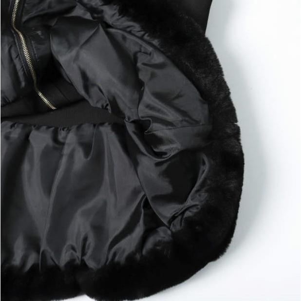 UNITED ARROWS ユナイテッドアローズ 24AW フェイクファーコンビベスト 1518-106-1840 Free BLACK ジレ ジップアップ トップス g27976 |  | 07
