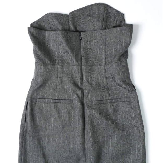 UNITED ARROWS ユナイテッドアローズ 24AW ビスチェワンピース 1526-199-3841 36 Gray Stripe ストライプ ロング トップス g27978 |  | 07