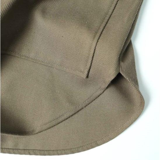 UNITED ARROWS ユナイテッドアローズ ツイル Vノーカラーシャツジャケット 1522-162-2890 Free OLIVE ベルテッド アウター g27979 |  | 06