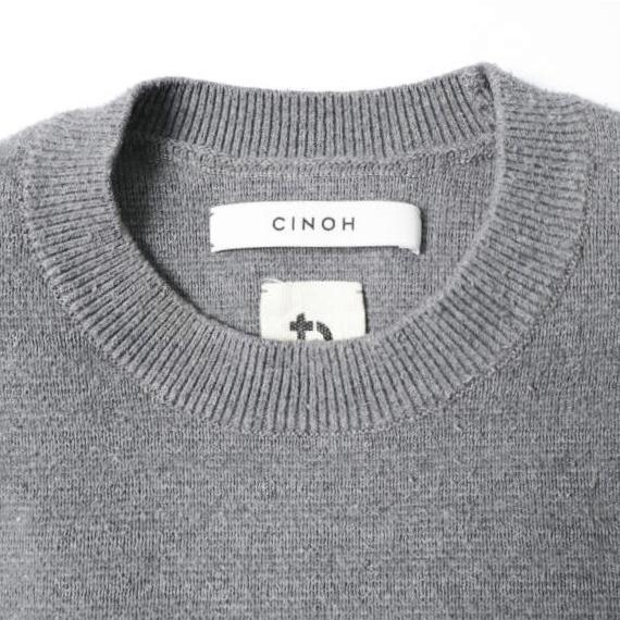 CINOH x TO UNITED ARROWS チノ ユナイテッドアローズ 22AW 別注 RECOVER オーバーサイズクルーネックニット 22WKN508 グレー セーター |  | 03