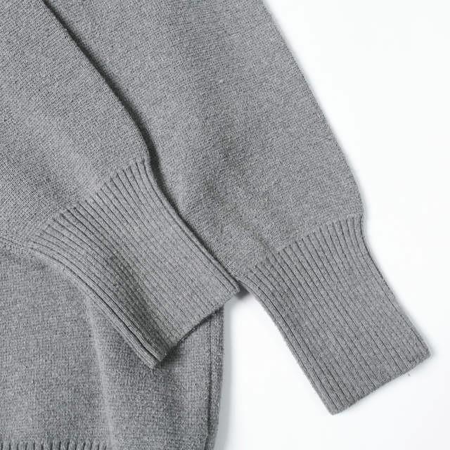 CINOH x TO UNITED ARROWS チノ ユナイテッドアローズ 22AW 別注 RECOVER オーバーサイズクルーネックニット 22WKN508 グレー セーター |  | 04