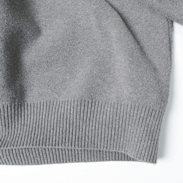 CINOH x TO UNITED ARROWS チノ ユナイテッドアローズ 22AW 別注 RECOVER オーバーサイズクルーネックニット 22WKN508 グレー セーター |  | 05