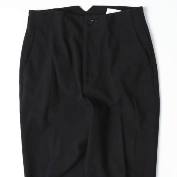 UNITED ARROWS ユナイテッドアローズ 21AW UWSC P/R/W SLIM 66 スリムパンツ 1514-144-5012 34 BLACK  テーパード スラックス ボトムス |  | 02