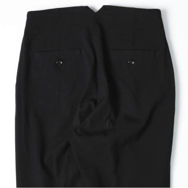 UNITED ARROWS ユナイテッドアローズ 21AW UWSC P/R/W SLIM 66 スリムパンツ 1514-144-5012 34 BLACK  テーパード スラックス ボトムス |  | 05
