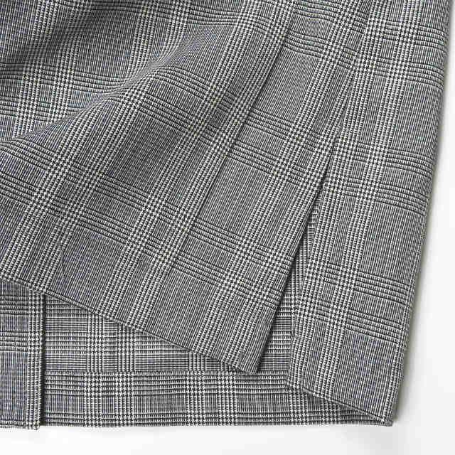 オーラリー AURALEE 19SS 日本製 SUMMER WOOL GLEN CHECK VEST サマーウールグレンチェックベスト A9SS02MC 0 グレー ジレ トップス |  | 07