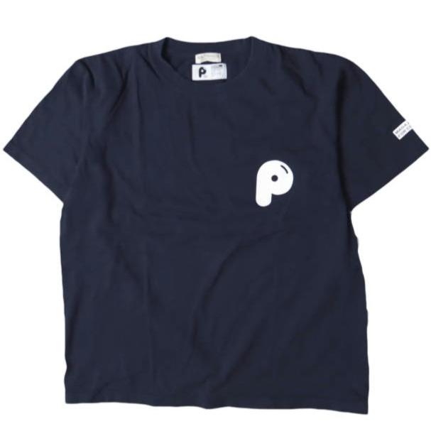 POPEYE x BEAUTY＆YOUTH ポパイ ビューティーアンドユース 26SS 別注 50周年 ワンポイントプリントTシャツ 1217-6-000014 L NAVY 半袖 | 