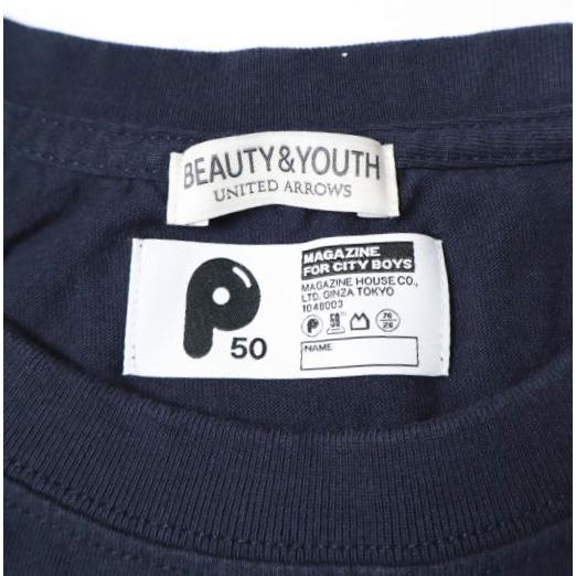 POPEYE x BEAUTY＆YOUTH ポパイ ビューティーアンドユース 26SS 別注 50周年 ワンポイントプリントTシャツ 1217-6-000014 L NAVY 半袖 |  | 02