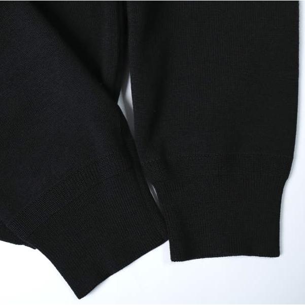 SLOANE スローン 日本製 12G天竺ダブルフェイスセットインスリーブクルーネックニット SL3W 054 5(L) BLACK セーター トップス g28009 |  | 05