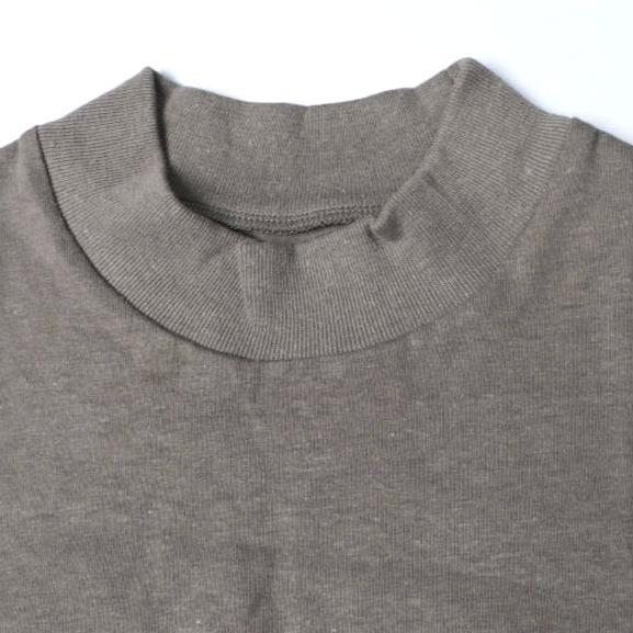 新品 OVERNEATH オーバーニース 26SS 日本製 HEMP MOCK NECK095 ヘンプ モックネックノースリーブカットソー M CHARCOAL トップス g28014 |  | 04