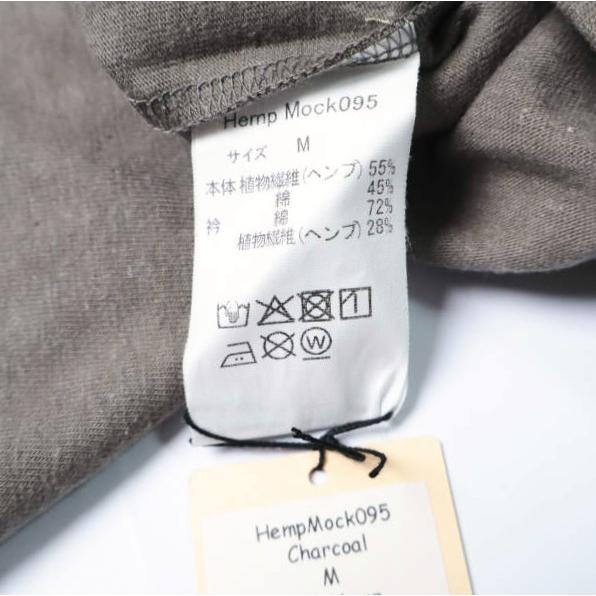 新品 OVERNEATH オーバーニース 26SS 日本製 HEMP MOCK NECK095 ヘンプ モックネックノースリーブカットソー M CHARCOAL トップス g28014 |  | 08