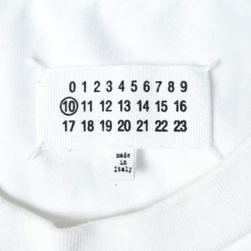 Maison Margiela 10 メゾンマルジェラ 19AW Caution Logo Print T
