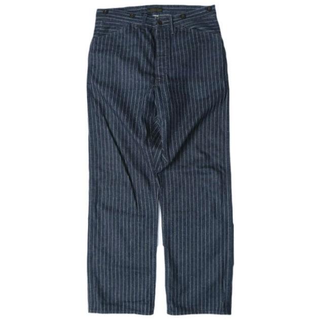 RRL ダブルアールエル LIMITED EDITION WABASH STRIPE DENIM PANTS ウォバッシュストライプデニムパンツ 782914793001 28 Indigo Double RL | 
