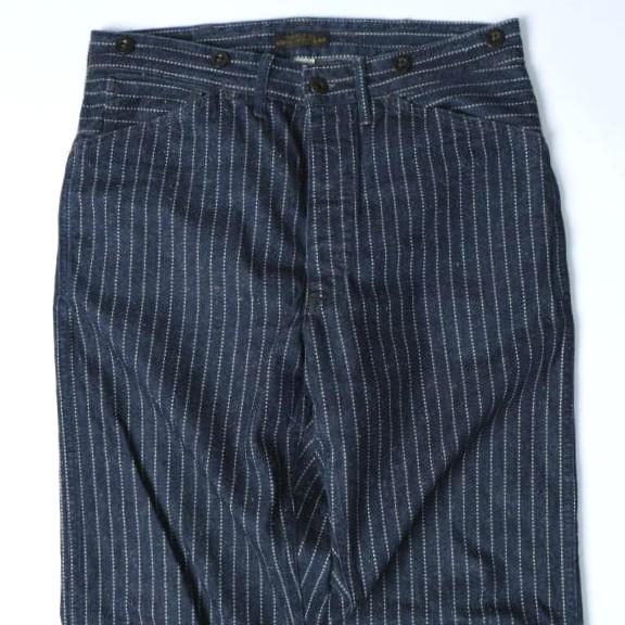 RRL ダブルアールエル LIMITED EDITION WABASH STRIPE DENIM PANTS ウォバッシュストライプデニムパンツ 782914793001 28 Indigo Double RL |  | 03