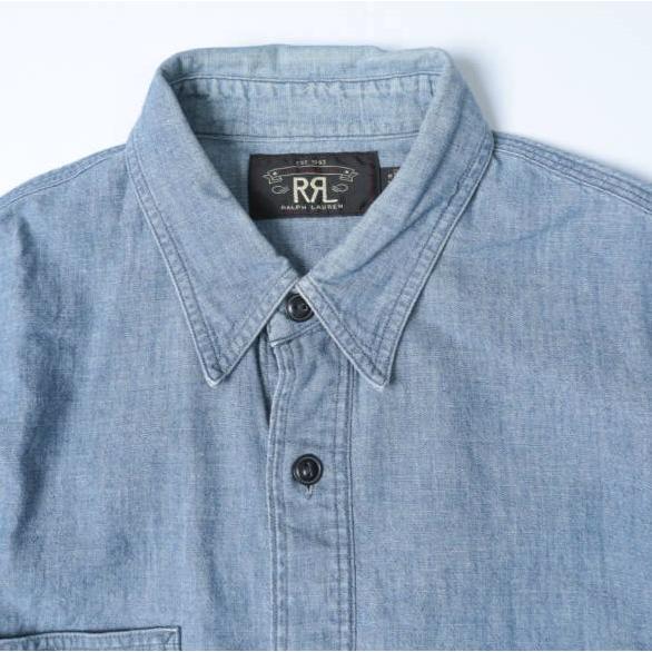 RRL ダブルアールエル インディゴシャンブレーワークシャツ 782751203001 S Indigo Double RL 長袖 トップス g28029 |  | 04