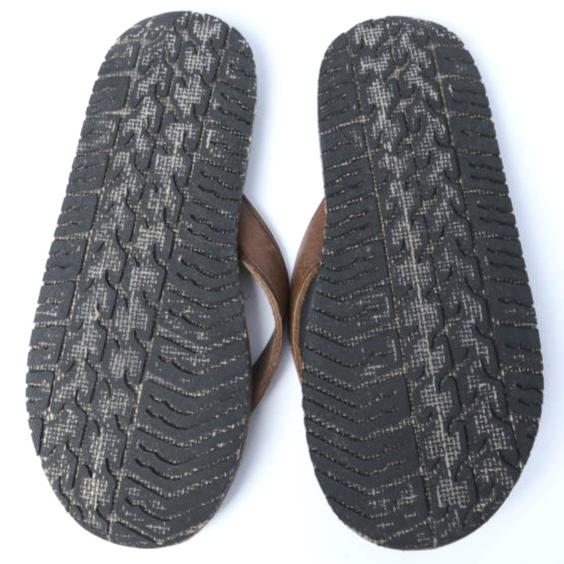 RRL ダブルアールエル FLIP FLOP フリップフロップ レザートングサンダル MARRFTW0B020004 7D(25.5cm) Dark Brown Double RL シューズ |  | 08