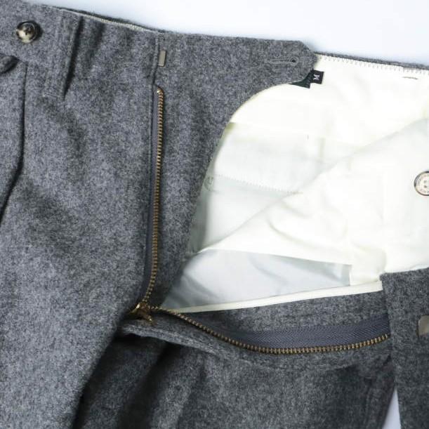 BARNSTORMER バーンストーマー 1240P McARTHUR 2TUCK WOOL TROUSER マッカーサー 2タックウールトラウザーズ M GRAY パンツ スラックス |  | 05