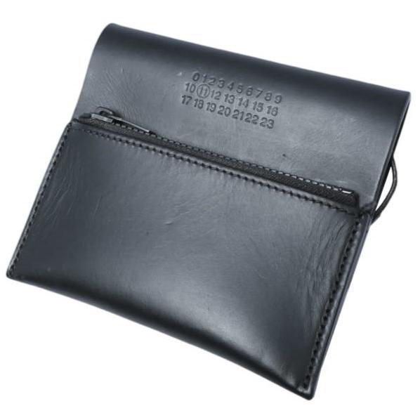 Maison Margiela 11 メゾンマルジェラ 21SS イタリア製 Coin Case Leather Pouch コインケースレザーポーチ BLACK ネックレス ミニバッグ |  | 02