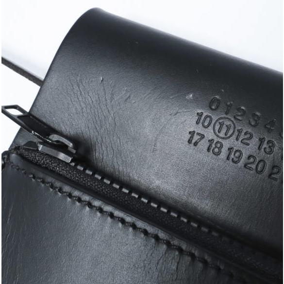 Maison Margiela 11 メゾンマルジェラ 21SS イタリア製 Coin Case Leather Pouch コインケースレザーポーチ BLACK ネックレス ミニバッグ |  | 04
