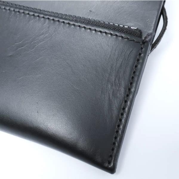 Maison Margiela 11 メゾンマルジェラ 21SS イタリア製 Coin Case Leather Pouch コインケースレザーポーチ BLACK ネックレス ミニバッグ |  | 06