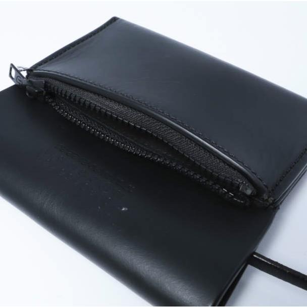 Maison Margiela 11 メゾンマルジェラ 21SS イタリア製 Coin Case Leather Pouch コインケースレザーポーチ BLACK ネックレス ミニバッグ |  | 07