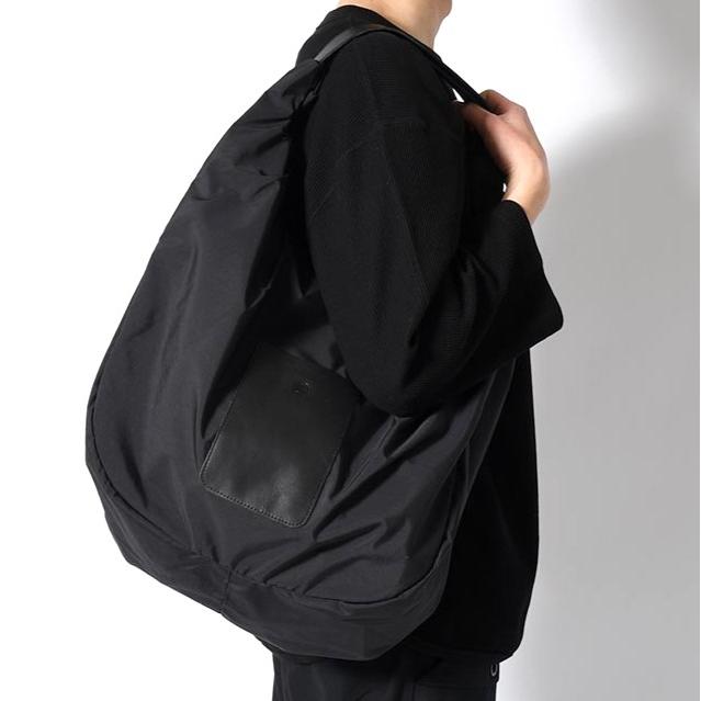 yorozu ヨロズ 日本製 HAKAMA DRAPE TOTE 袴袋 トートバッグ BLACK カバン g28101 |  | 02