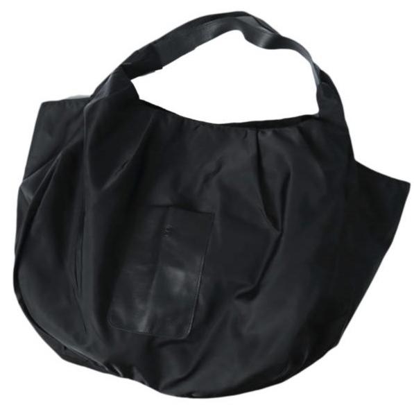 yorozu ヨロズ 日本製 HAKAMA DRAPE TOTE 袴袋 トートバッグ BLACK カバン g28101 |  | 03