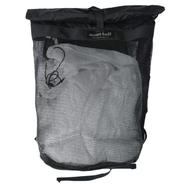 mont-bell モンベル メッシュギアパック 20 1123321 BLACK メッシュギアコンテナ 20L バックパック リュック カバン g28115 |  | 01