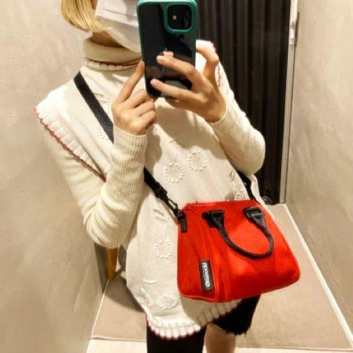新品 OUTDOOR PRODUCTS x BEAMS アウトドアプロダクツ ビームス 別注 Mini Boston Bag ミニボストンバッグ RED 2WAY ショルダーバッグ |  | 01