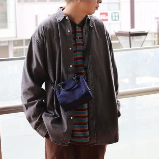 OUTDOOR PRODUCTS x BEAMS アウトドアプロダクツ ビームス 別注 Mini Boston Bag ミニボストンバッグ NAVY 2WAY ショルダーバッグ カバン |  | 01