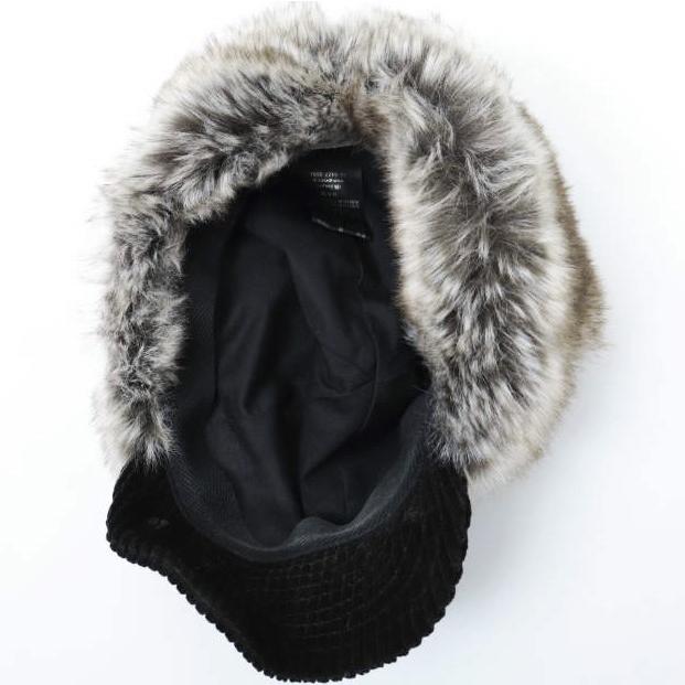INFIELDER DESIGN x BEAMS BOY インフィールダーデザイン ビームスボーイ ピーターキャップ BLACK コーデュロイ ボア フライトキャップ |  | 07