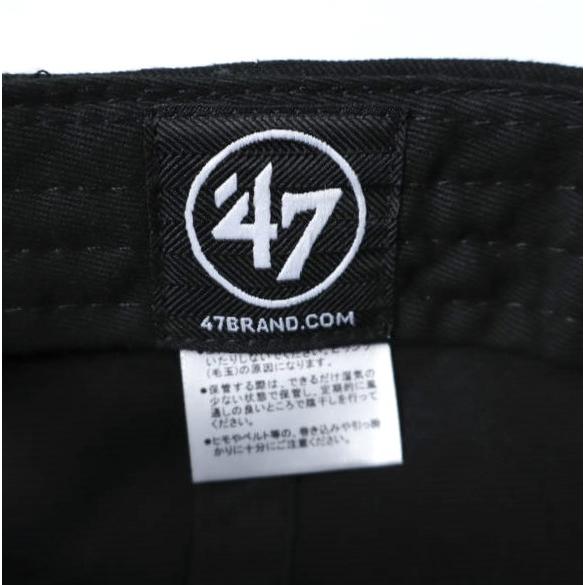 WEEKEND Service x '47 ウィークエンドサービス フォーティーセブン ロゴ刺繍6パネルキャップ BLACK ベースボールキャップ FreshService |  | 08