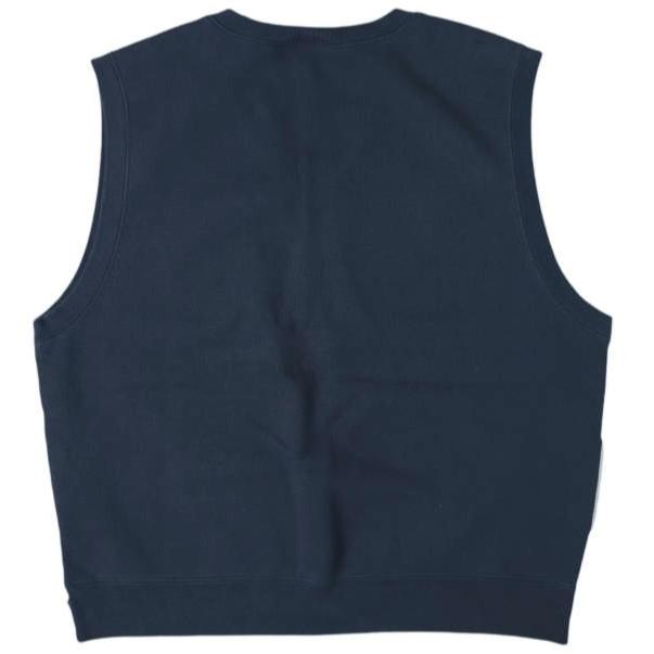 SUPREME シュプリーム 23SS カナダ製 Sweatshirt Vest 裏起毛 スウェットシャツベスト L NAVY Vネック トップス g28192 |  | 01