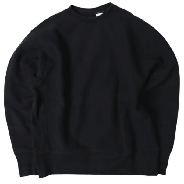 CAMBER キャンバー アメリカ製 CROSSKNIT PULLOVER クロスニット クルーネックスウェット XL BLACK MADE IN USA 裏起毛 プルオーバー | 