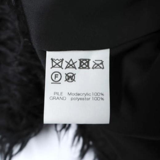 DICH HENDERSON ディッヒヘンダーソン 日本製 CROPPED FAKE FUR JACKET クロップドフェイクファージャケット Free BLACK ノーカラー |  | 08