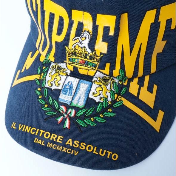 SUPREME シュプリーム 25AW Crest Mesh Back 6-Panel クレストメッシュバックパネルキャップ ONE SIZE NAVY 帽子 g28256 |  | 02