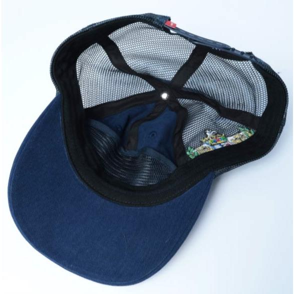 SUPREME シュプリーム 25AW Crest Mesh Back 6-Panel クレストメッシュバックパネルキャップ ONE SIZE NAVY 帽子 g28256 |  | 07