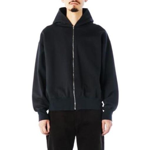 新品 N.HOOLYWOOD ミスターハリウッド コンパイルライン 26AW ZIP UP HOODIE オーバーサイズ ジップアップパーカー 2262-CS06-021 42 BLACK |  | 02