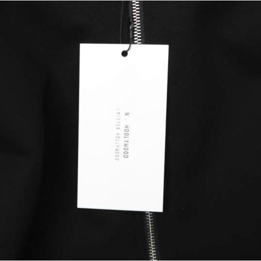 新品 N.HOOLYWOOD ミスターハリウッド コンパイルライン 26AW ZIP UP HOODIE オーバーサイズ ジップアップパーカー 2262-CS06-021 42 BLACK |  | 03