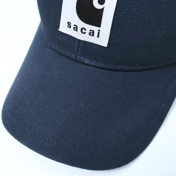 sacai x carhartt WIP サカイ カーハート ワークインプログレス 26SS 別注 Duck Cap ダック ベースボールキャップ 26-01093S Blue 6パネル |  | 03